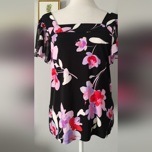 Adriana Papell dress suits Women Pink Zipper Back One Piece Size 16W Vintage - Picture 3 of 10